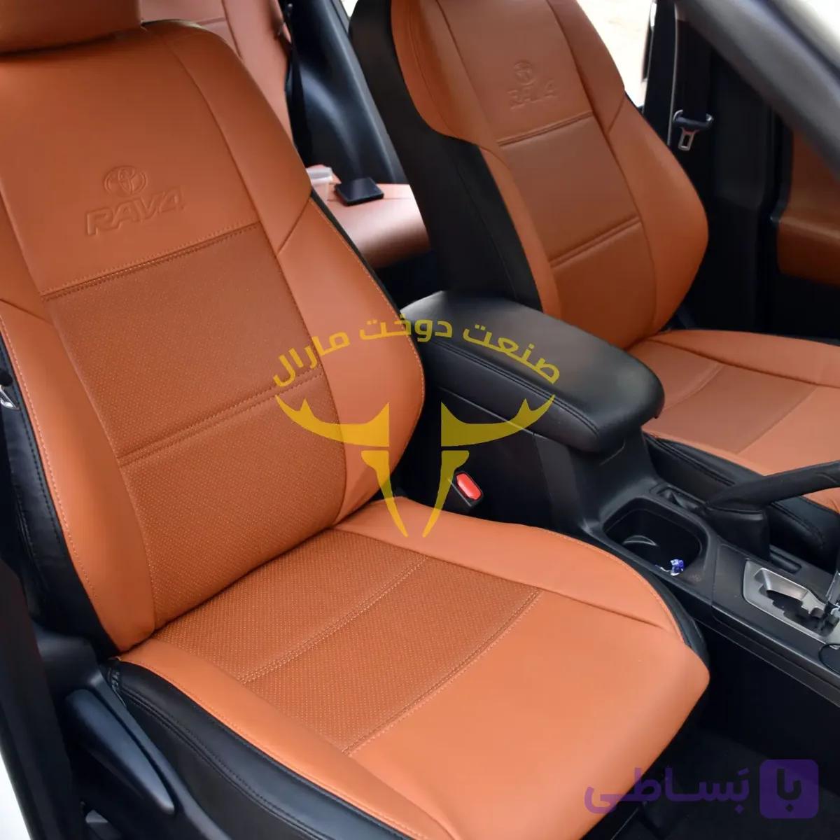 روکش صندلی چرمی مارال تویوتا راوفور Rav4 مدل پرایم کد 30۸1 — تصویر 1