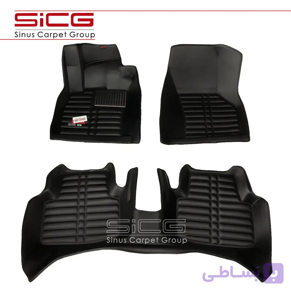 کف پوش پنج بعدی چرمی اشکودا سوپربی Skoda Superbبرند SICG — تصویر 1