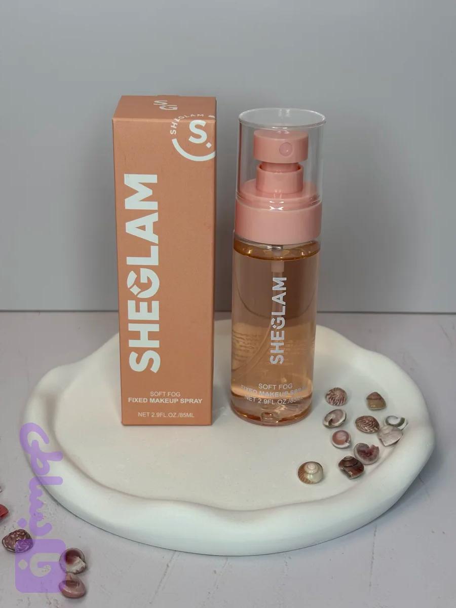 اسپری فیکس طرح شیگلم Sheglam fixed spray - مدل soft fog تثبیت کننده آرایش