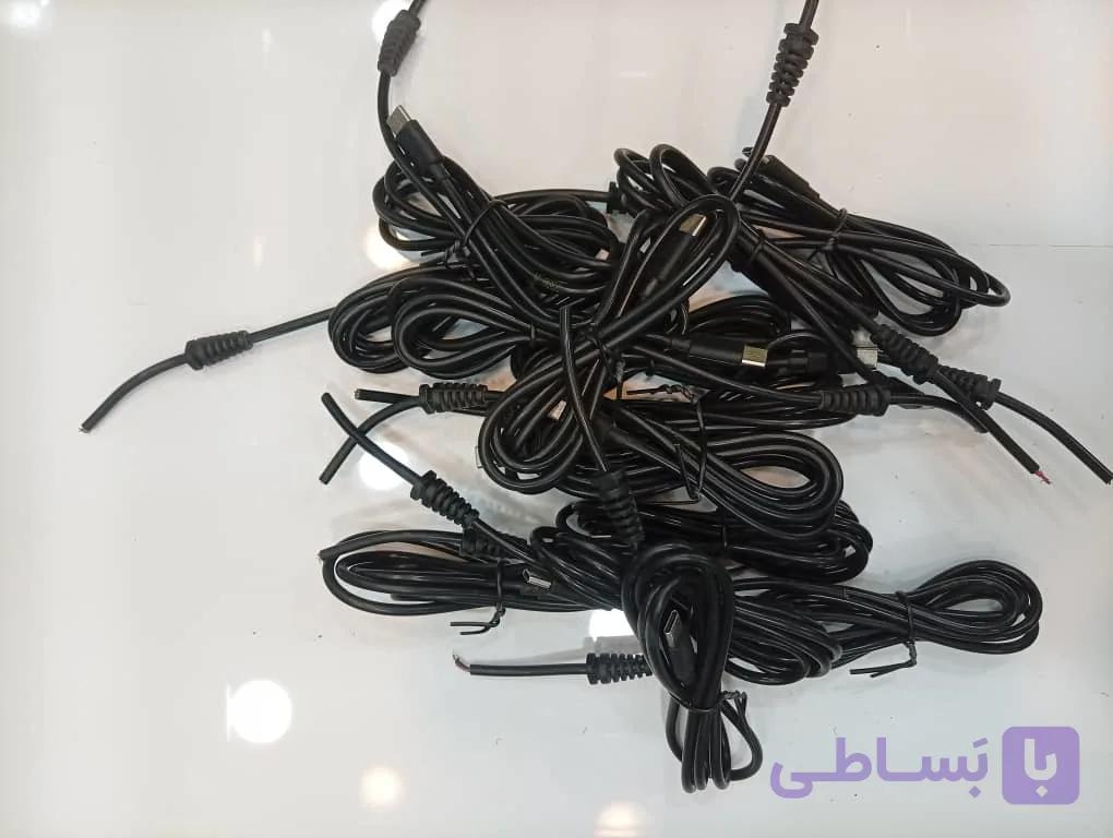کابل تایپ سی 1/20 سانتی یکسر ازاد 1327 — تصویر 1