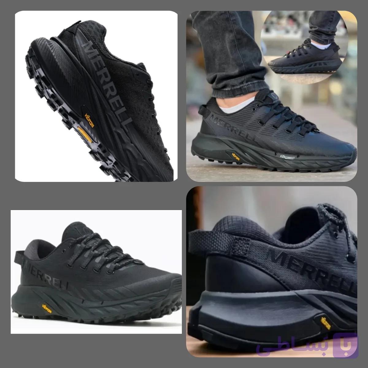 کتونی مردانه مرل MERRELL مشکی زیره ویبرام | ام تی کالکشن