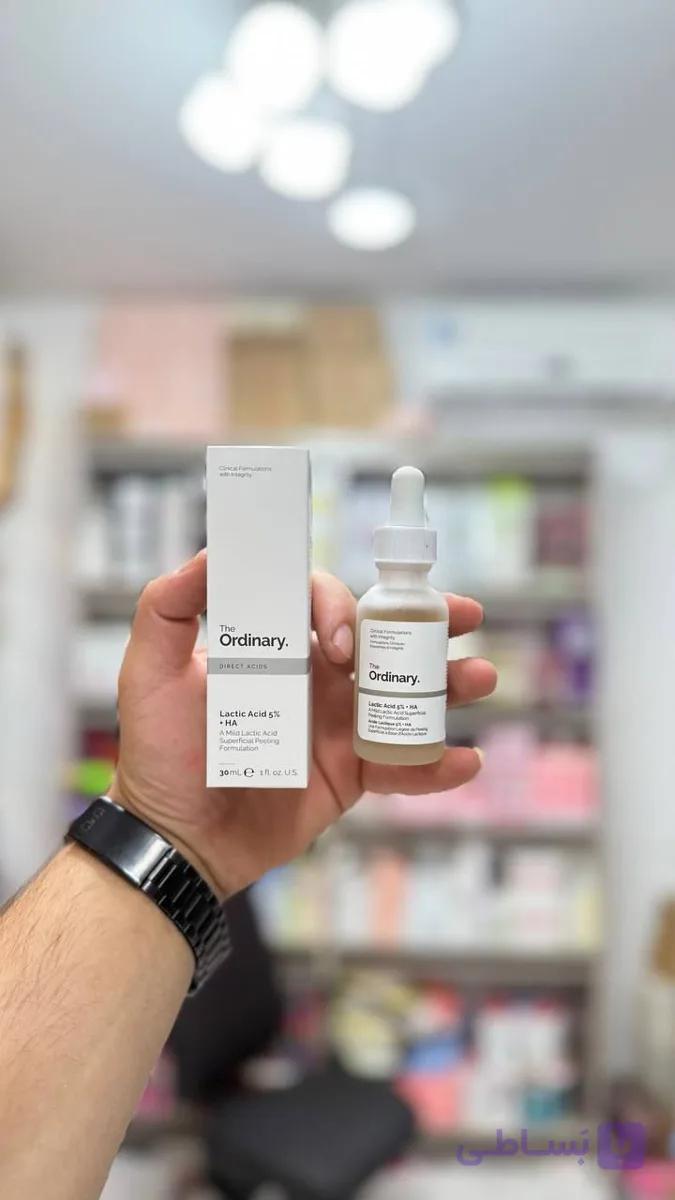 سرم لاکتیک اسید اوردینری Lactic Acid 5% + HA — تصویر 1