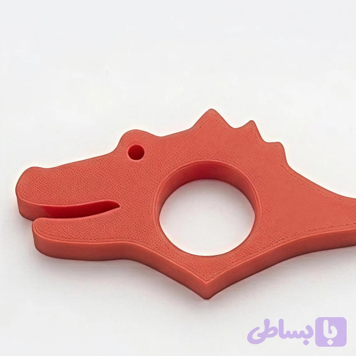 نگهدارنده صفحه کتاب انگشتی مدل تمساح کد 1111