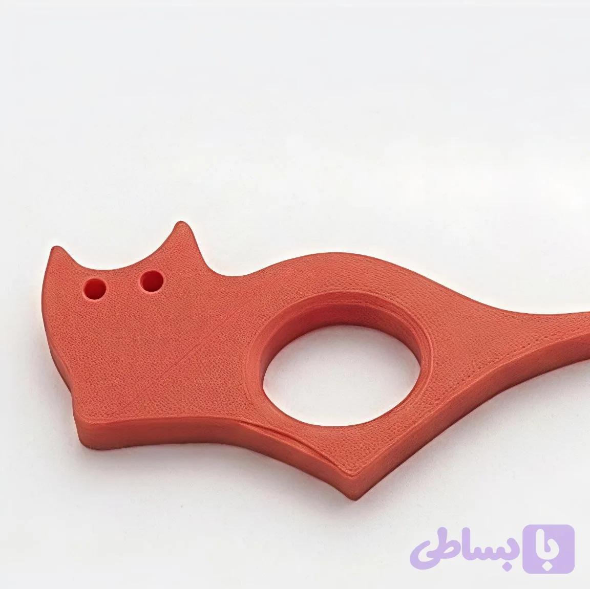 نگهدارنده صفحه کتاب انگشتی مدل گربه کد 1107