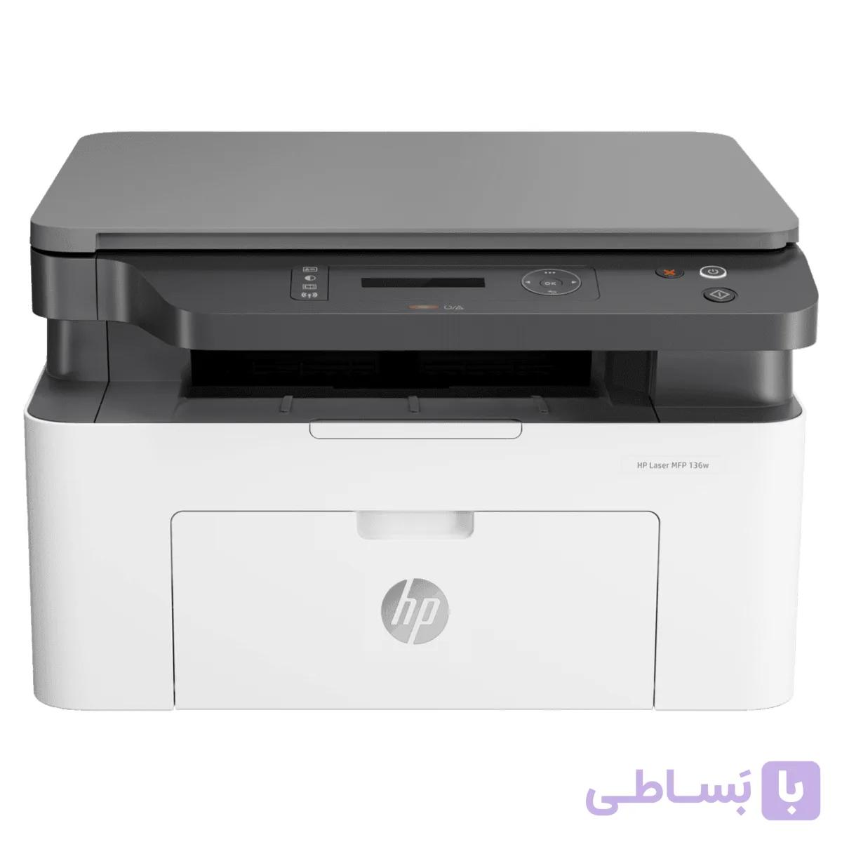 پرينتر چند کاره ليزری اچ‌ پی مدل Laser MFP 136w — تصویر 1
