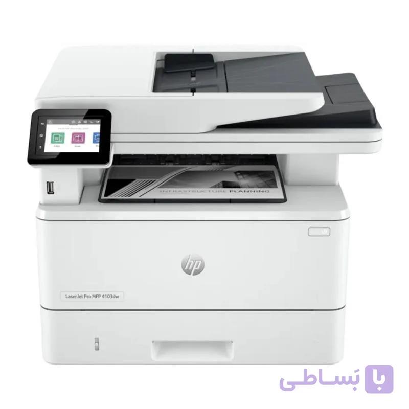 پرینتر چندکاره لیزری اچ پی مدل MFP 4103dw — تصویر 1