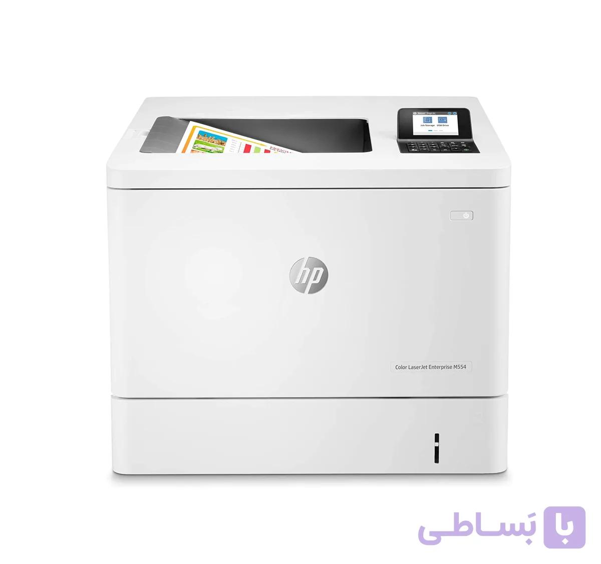 پرينتر ليزری تک کاره رنگی اچ پی مدل M554dn — تصویر 1