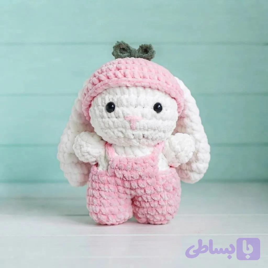 بانی پینکی – عروسک خرگوش صورتی — تصویر 1