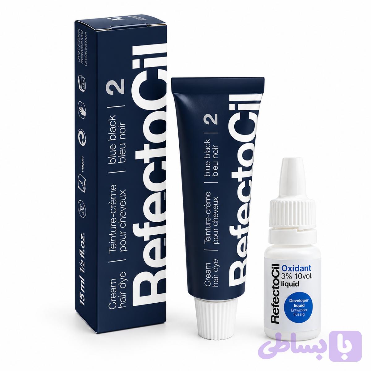 رنگ‌ مژه و ابرو با اکسیدان ریفکتوسیل Refectocil