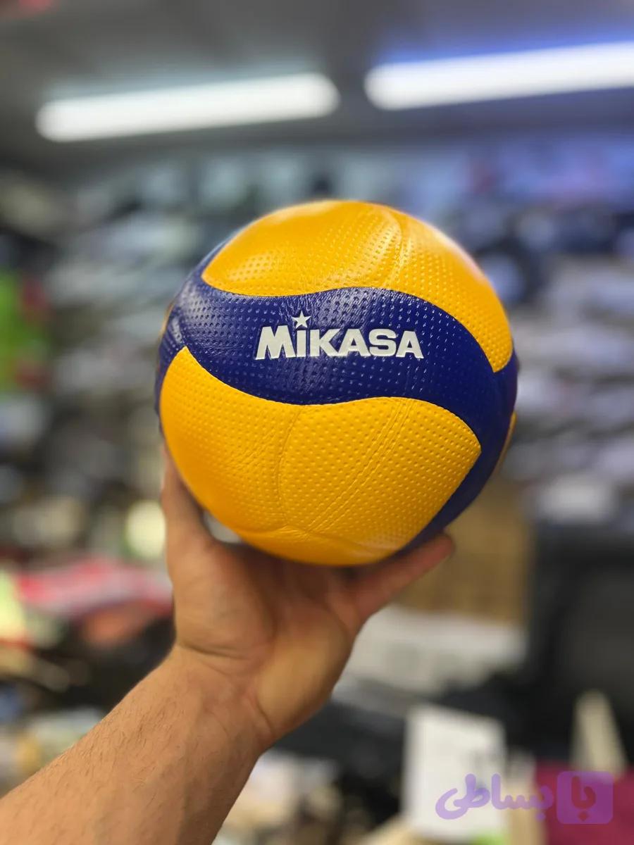 توپ والیبال Mikasa V200W حرفه‌ای سالنی