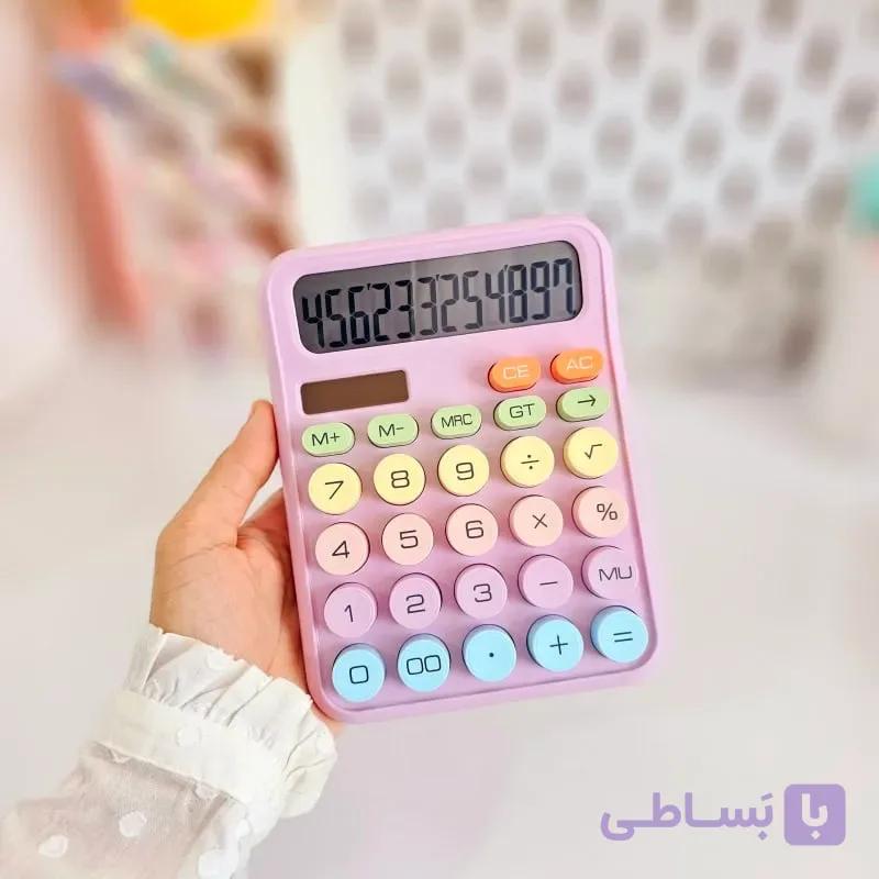 ماشین حساب دکمه رنگی — تصویر 1