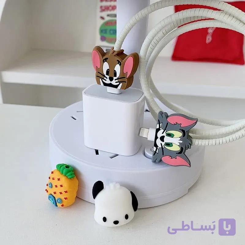 محافظ کابل شارژر طرح عروسکی — تصویر 1