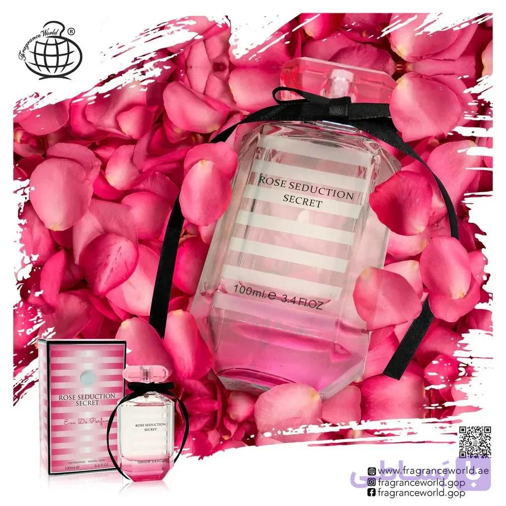 عطر زنانه فرگرنس ورد رز سداکشن سکرت الهام گرفته از ویکتوریا سکرت بامشل ادوپرفیوم 100 میل