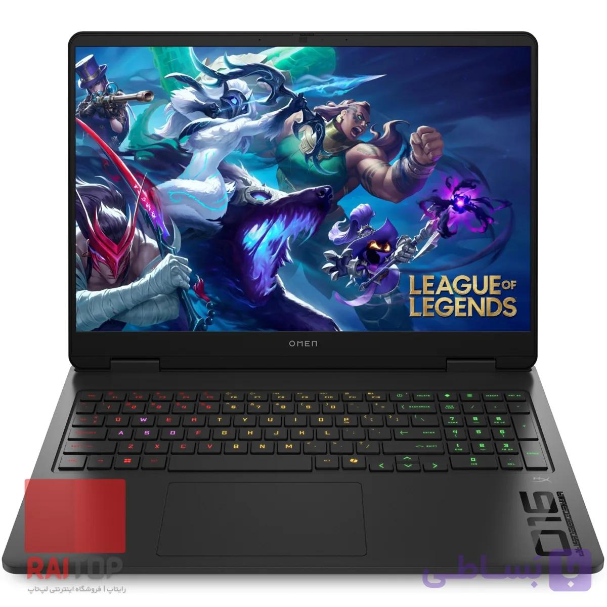 لپ تاپ 16 اینچی گیمینگ HP مدل Omen Slim 16-an0 — تصویر 1
