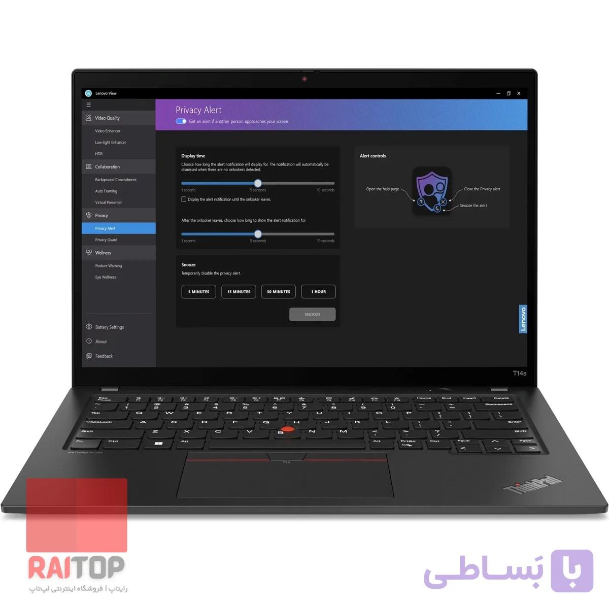 لپ تاپ 14 اینچی Lenovo مدل ThinkPad T14s G3 (Intel) — تصویر 1