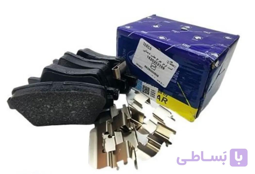 لنت ترمز چرخ عقب دیسکی با pad spring (طرح کروز) تکستار ایساکو، کد ۱۶۲۰۲۰۲۱۰۹
