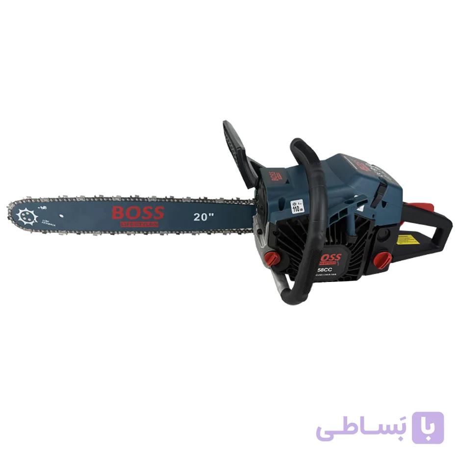 اره زنجیری بنزینی باس با طول تیغه 50 سانتیمتر — تصویر 1