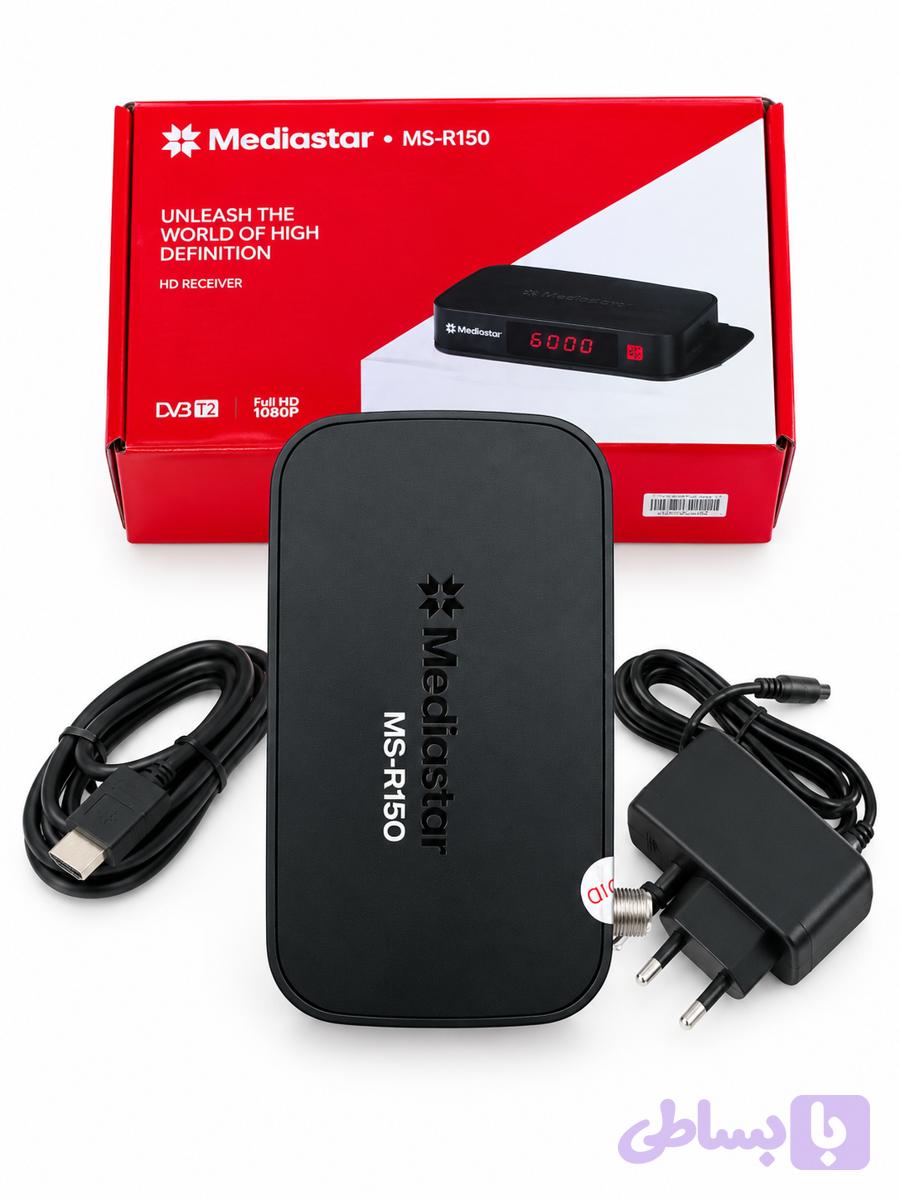 گیرنده دیجیتال مدیا استار مدل R150 با ریموت کنترل جدید