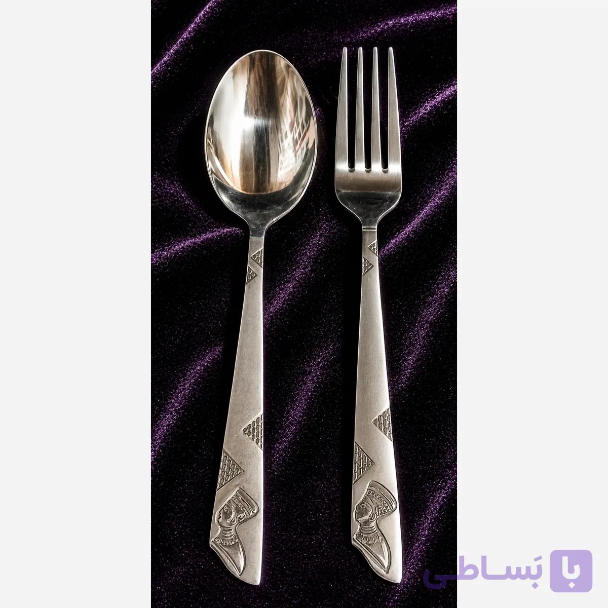 قاشق و چنگال فله مدل مصری