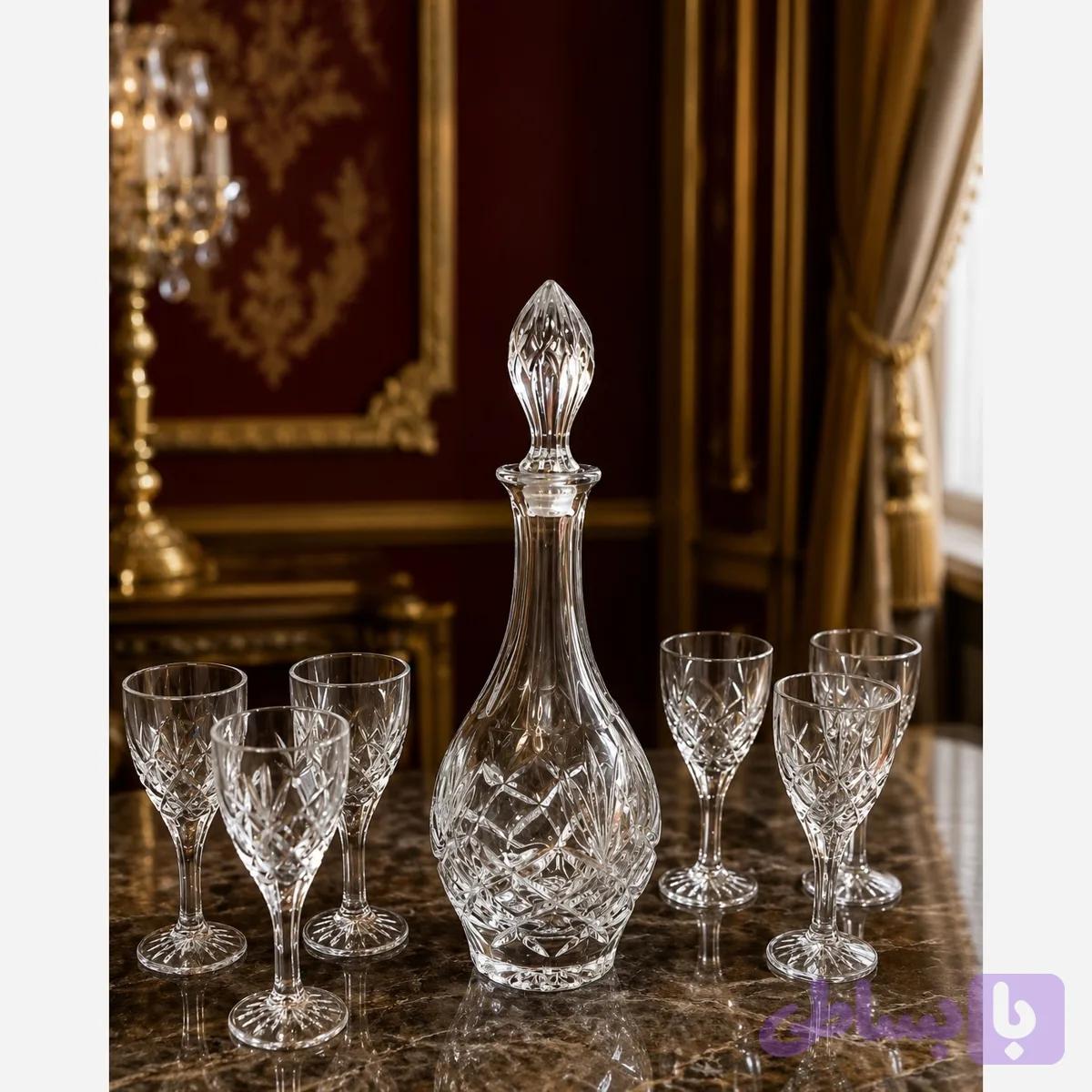 گیلاس خوری کریستالی