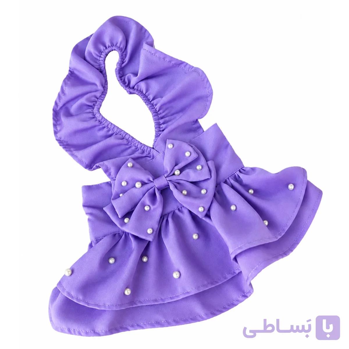 لباس سگ و گربه دخترانه مرواریدی
