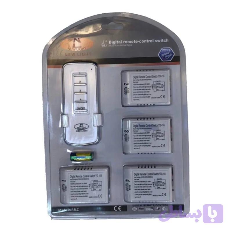 ریموت مدل h340 بسته 4 عددی