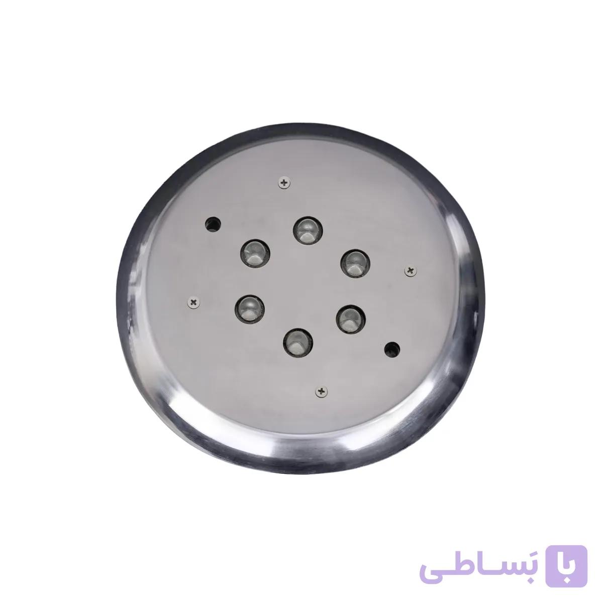 چراغ استخری  اسلیم فلت روکار 6وات