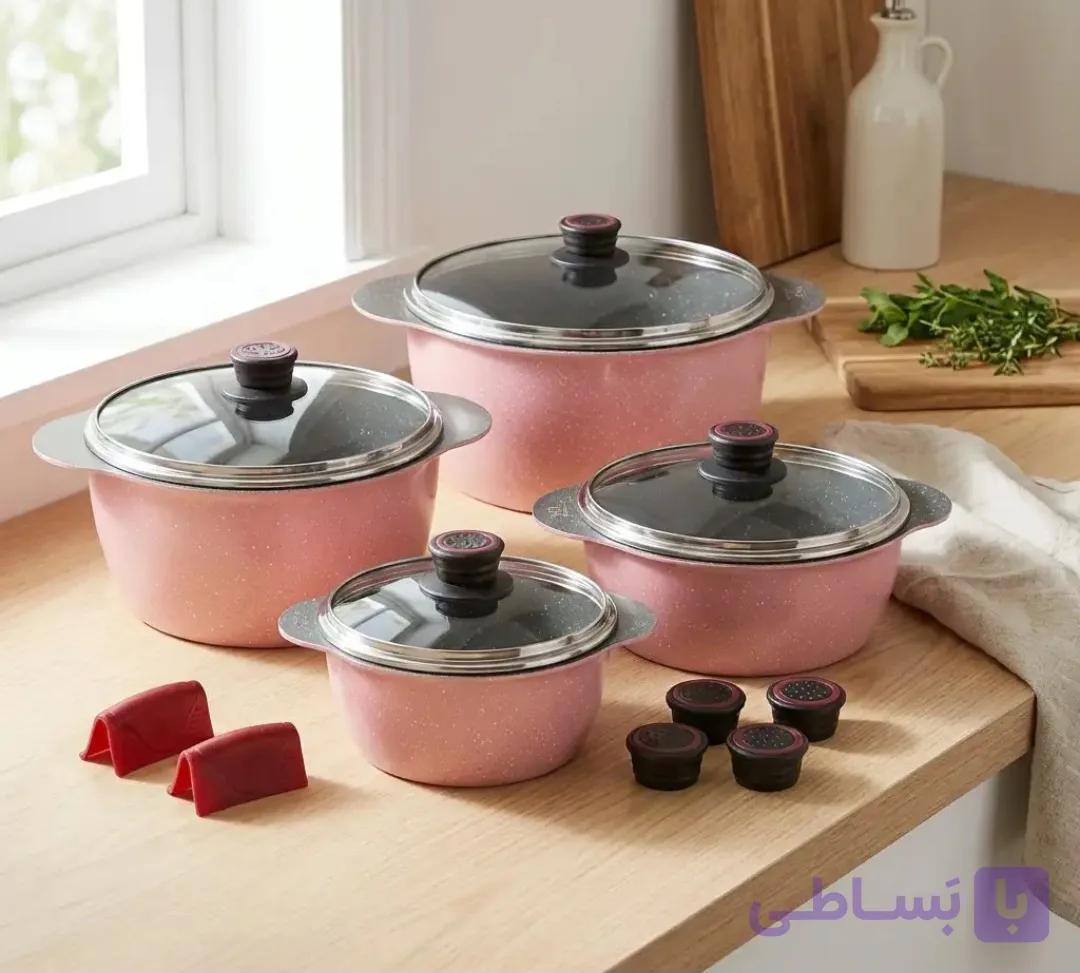 سرویس قابلمه ۱۰ پارچه اس پی اس