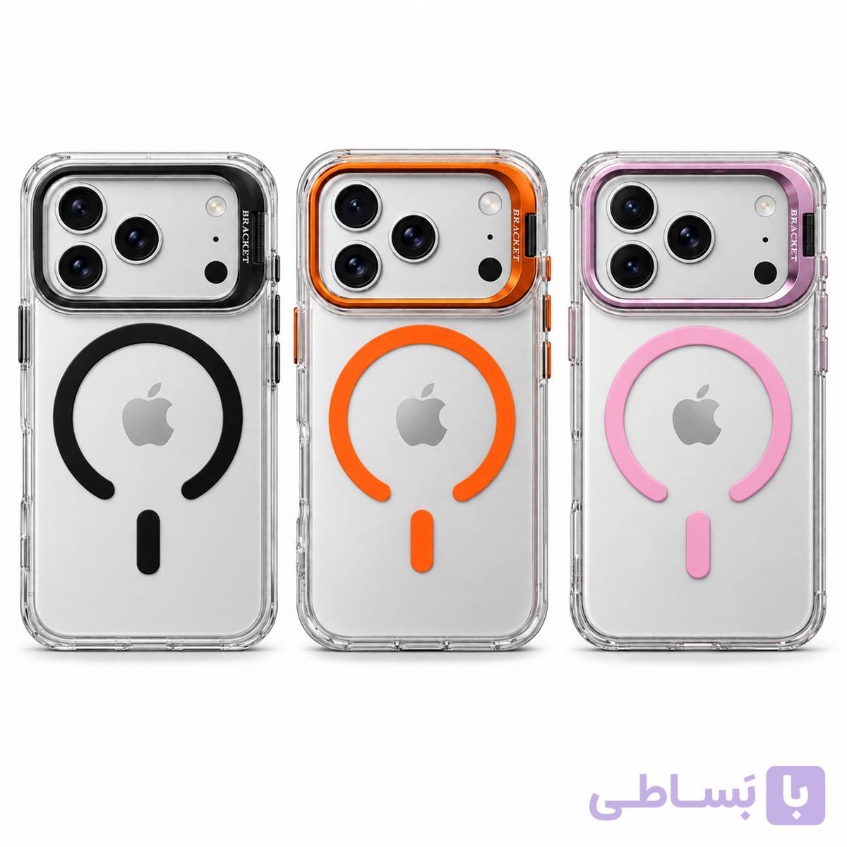 قاب شفاف مگ سیف دار اپل Apple iPhone 17 Pro — تصویر 1
