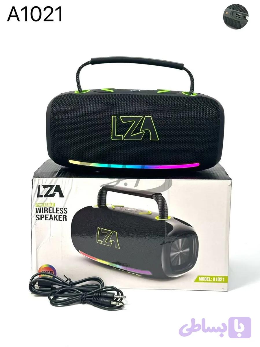 اسپیکر بلوتوثی LZA مدل A1021 توان ۴۰ وات با نورپردازی RGB