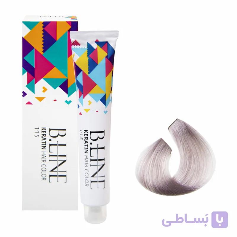 رنگ مو بی لاین شماره 0.10 حجم 100 میلی لیتر رنگ واریاسیون نقره ای