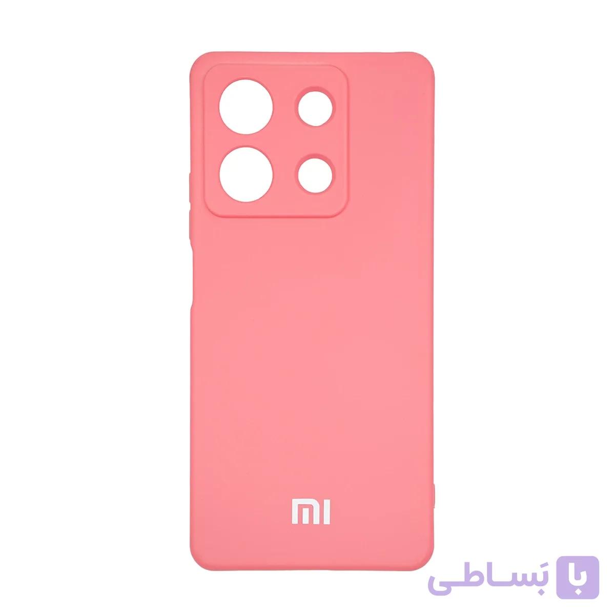 قاب گوشی شیائومی Redmi Note 13 Pro 4G مدل سیلیکونی محافظ لنزدار