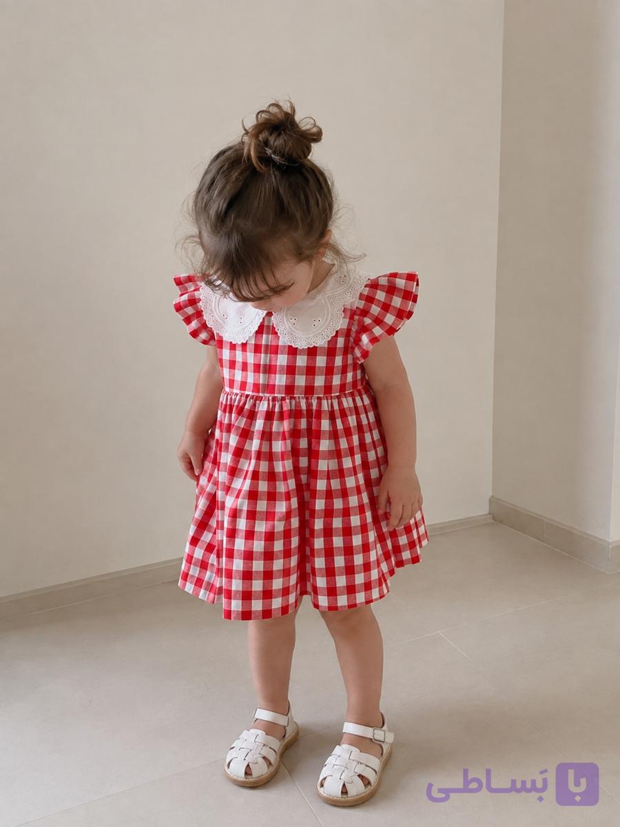 پیراهن توت فرنگی