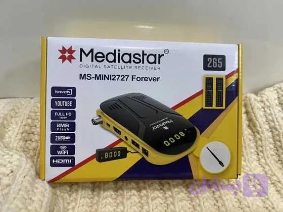 گیرنده مدیا استار2727 کدک H265 سبد 4عددی