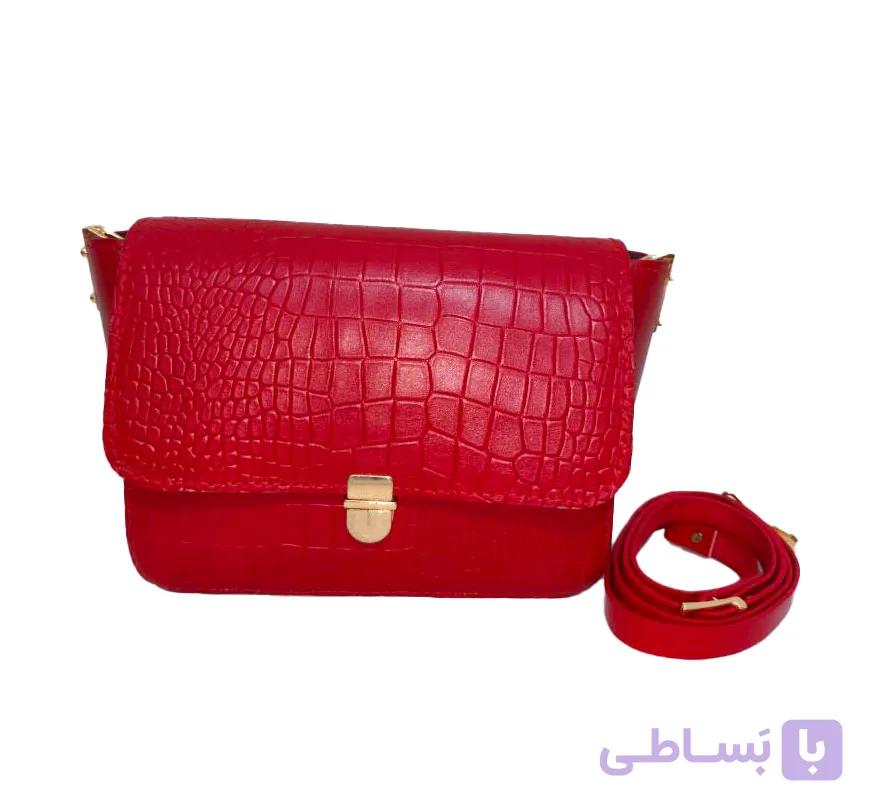 کیف قفل دار دست دوز کد 005 تمام چرم طبیعی — تصویر 1