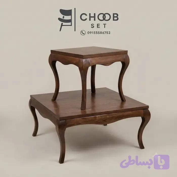 میز جلو مبلی آنت مربع کد ۴۱