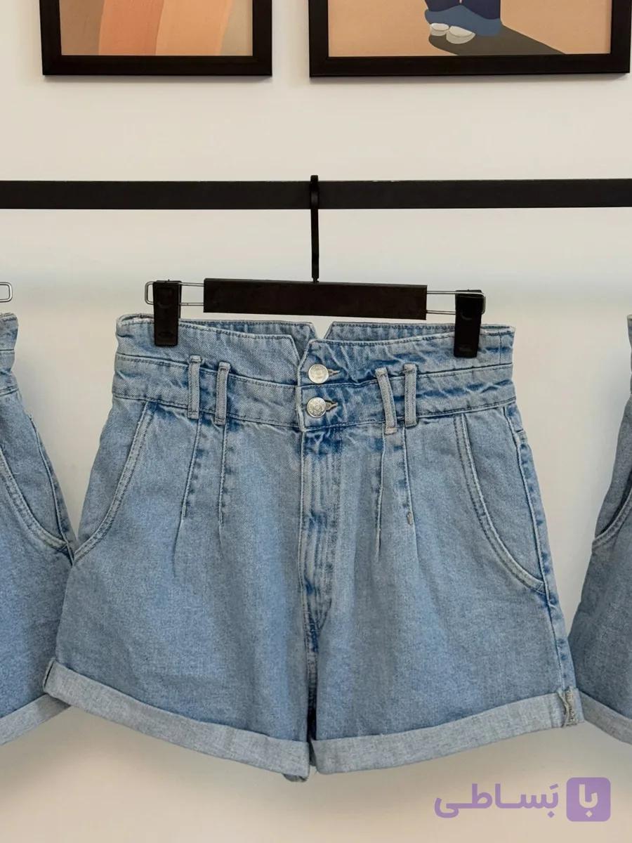 شلوارک زنانه ZARA جین