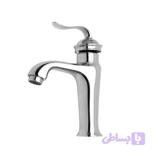 شیر روشویی مدل بامبو کروم