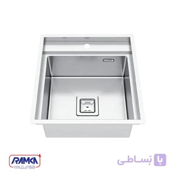 سینک دست ساز ایلیا استیل مدل 6060 — تصویر 1