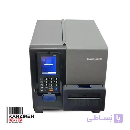 لیبل پرینتر صنعتی Honeywell PM43 203dpi با کاتر و ریوایندر — تصویر 1