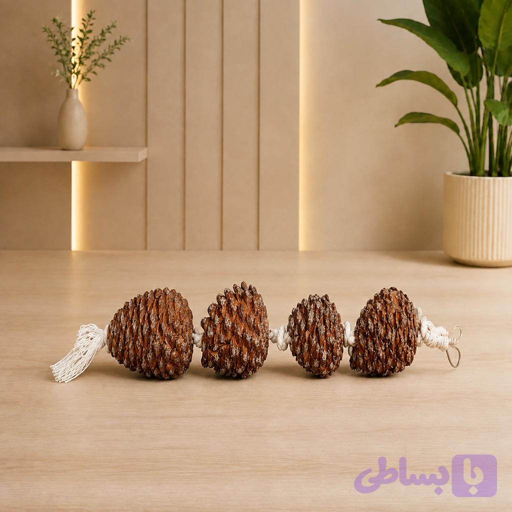 کاج ریسه ای قفس پرنده