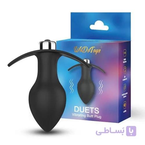 بات پلاگ ویبره دار سیلیکونی مدل تخم مرغی — تصویر 1