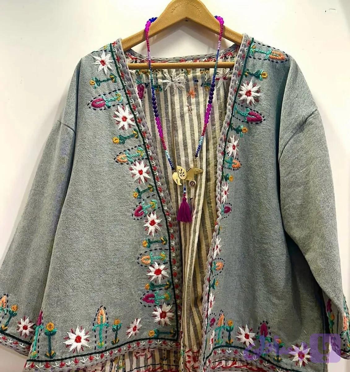 کت پته دوزی گلدوزی