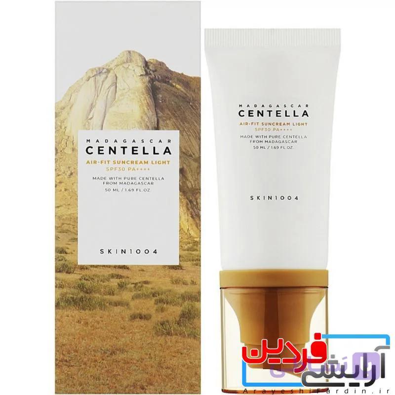 ضد آفتاب مینرال لایت Air‑Fit حاوی سنتلا SPF30 SKIN1004 — تصویر 1