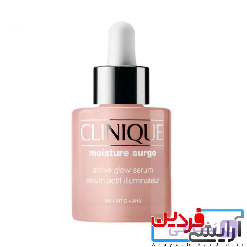 سرم آبرسان و روشن‌کننده کلینیک Moisture Surge Active Glow — تصویر 1