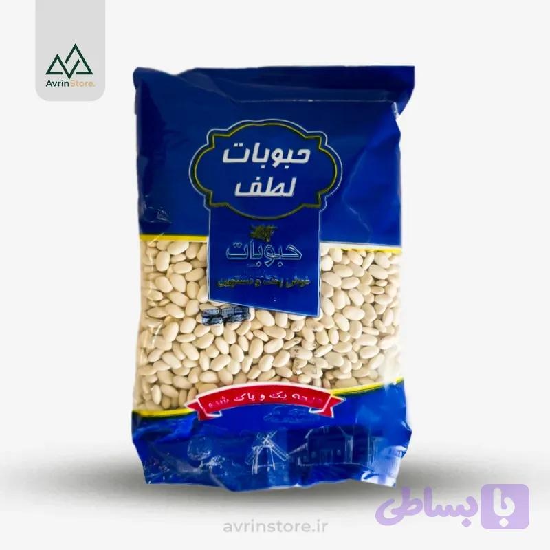 لوبیا سفید 800 گرم لطفی