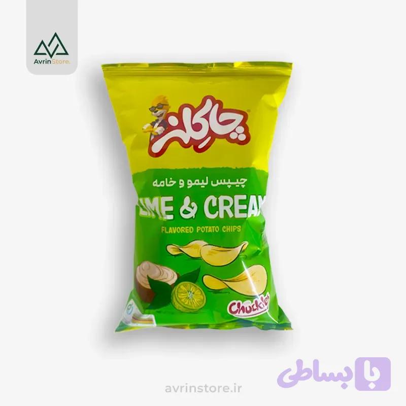 چیپس لیمو و خامه چاکلز 65 گرم