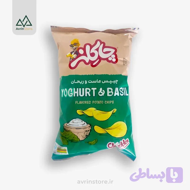 چیپس ماست و ریحان چاکلز 65 گرم