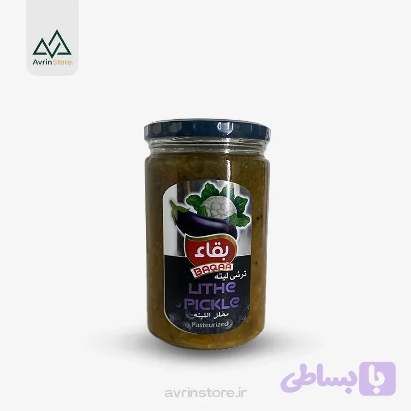 ترشی لیته 630 گرمی شیشه بقا