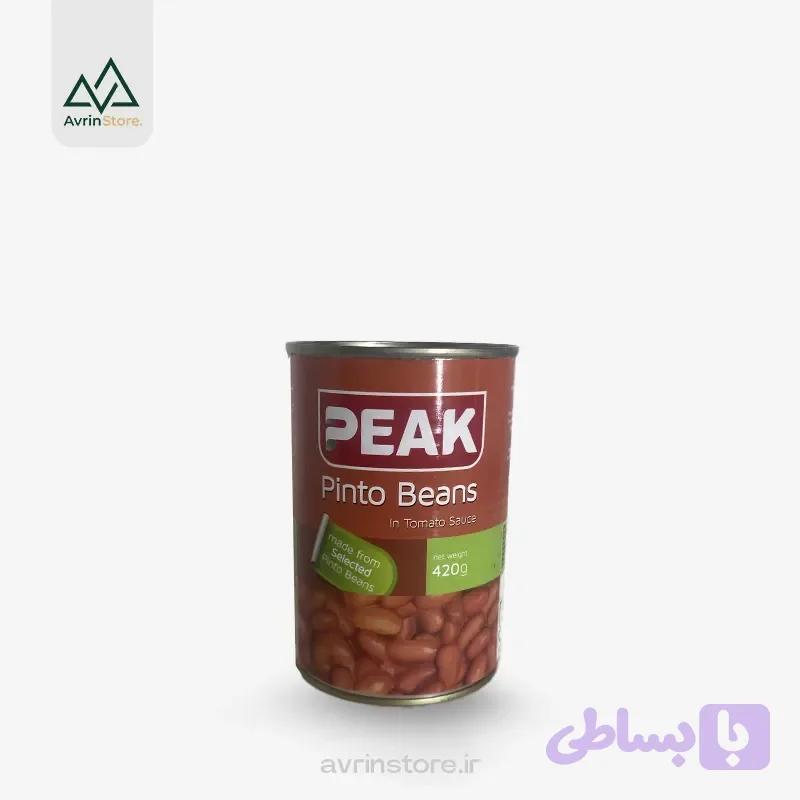 کنسرو لوبیا چیتی پیک